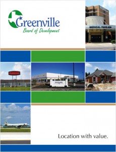 Print design for City of Greenville