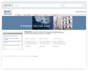 BMC Mortgage business website design
