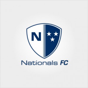 Nationals FC website logo design