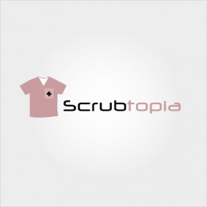 Scrubtopia website logo design